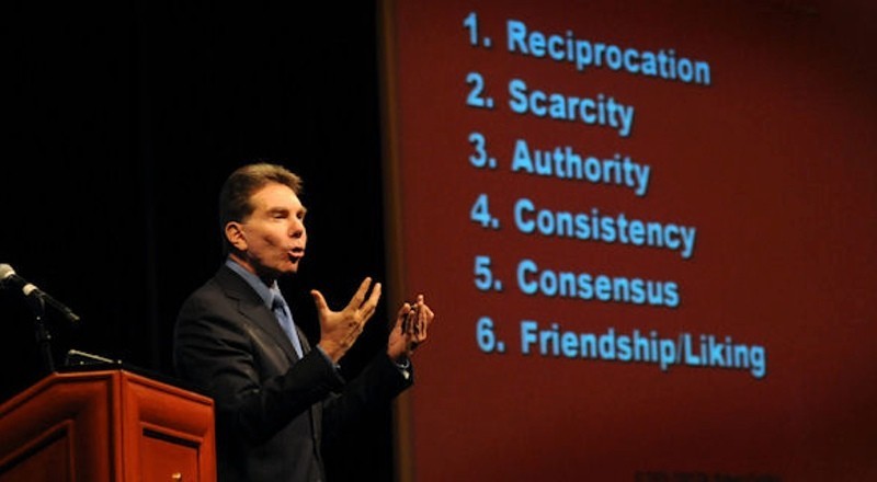 6 principles of persuasion - Robert Cialdini